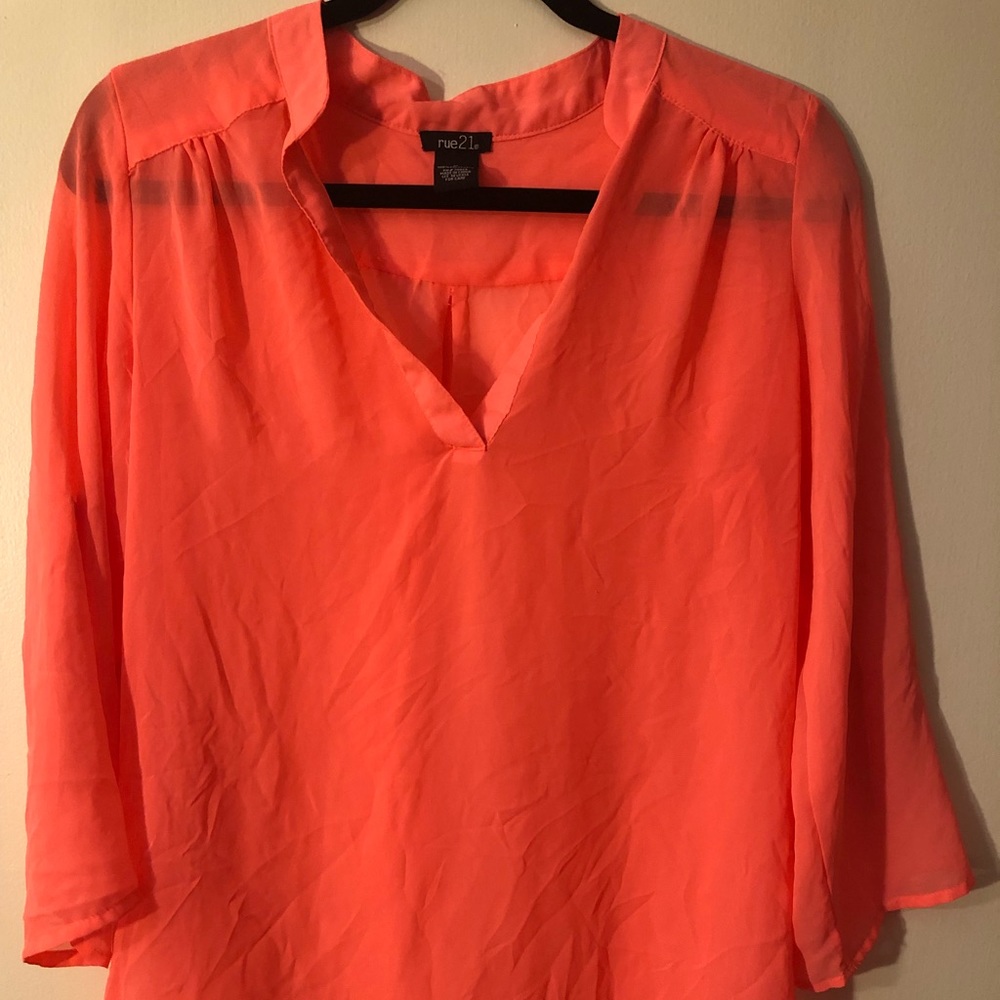 Sheer cute blouse